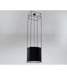 Lampy sufitowe - Shilo PAA Plafon 1xE27 9032 Czarny - produkt 1