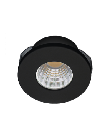 Azzardo FILL R 3000K BLACK 1xLED Recessed Black AZ3381