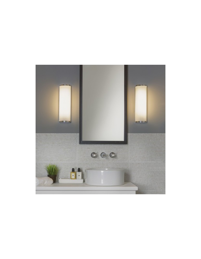 Bathroom wall lamps - Astro Monza Classic 250 Wall Mount 1x20W Max E27 Polished Chrome IP44 1194003 - product kolory-swiatla.pl 4