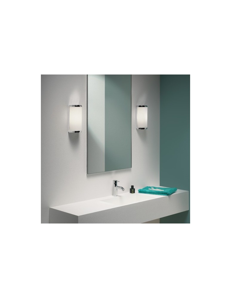 Bathroom wall lamps - Astro Monza Classic 250 Wall Mount 1x20W Max E27 Polished Chrome IP44 1194003 - product kolory-swiatla.pl 5
