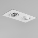 Astro Taro Twin Recessed 2x50W Max GU10 White Mat 1240017
