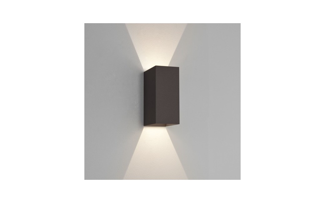 Astro Oslo 160 LED Wall Mounted 6W LED Black Structure IP65 1298002
