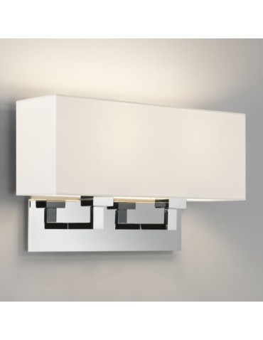 Astro Park Lane Twin Wall Mount 2x60W Max E27 Polished Chrome 1080019