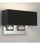 Wall lamps with lampshade - Astro Park Lane Twin Wall Mount 2x60W Max E27 Polished Chrome 1080019 - product 2
