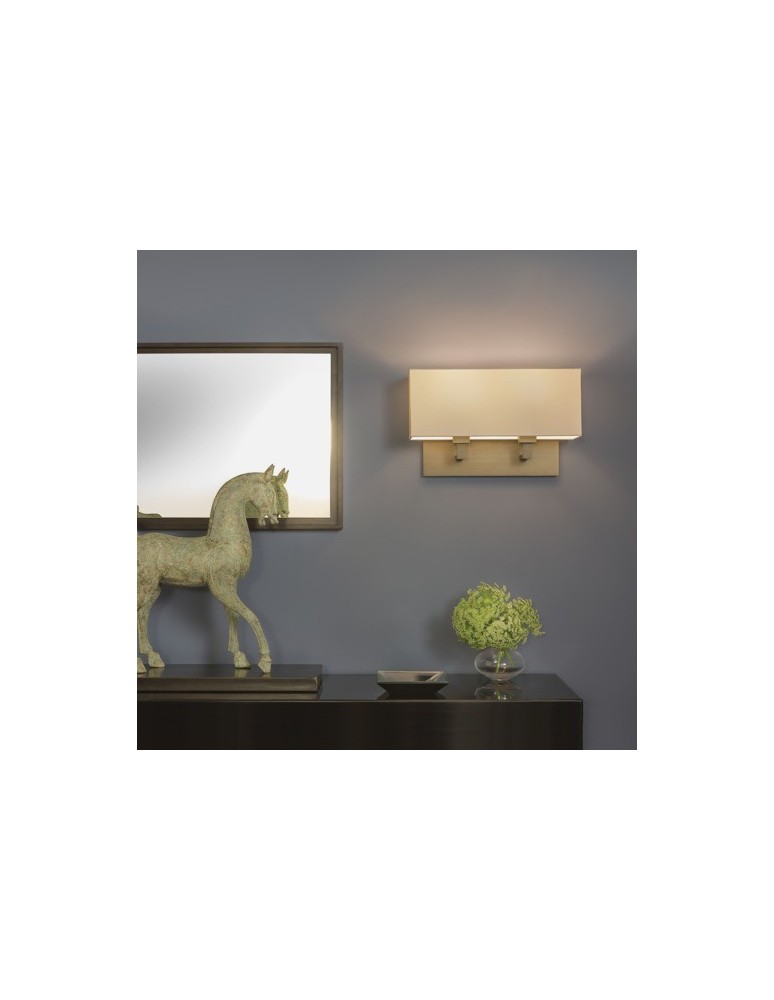 Wall lamps with lampshade - Astro Park Lane Twin Wall Mount 2x60W Max E27 Polished Chrome 1080019 - product kolory-swiatla.pl 3