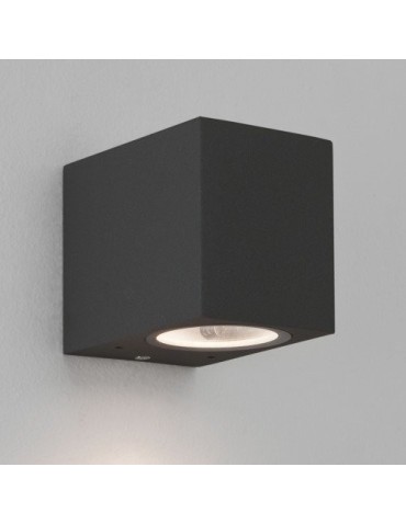 Astro Chios 80 Ścienna 1x6W Max LED GU10 Czarny Struktura IP44 1310002