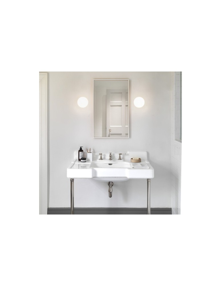 Bathroom wall lamps - Astro Zeppo Wall 1x33W Max G9 White Glass IP44 1176004 - product kolory-swiatla.pl 4