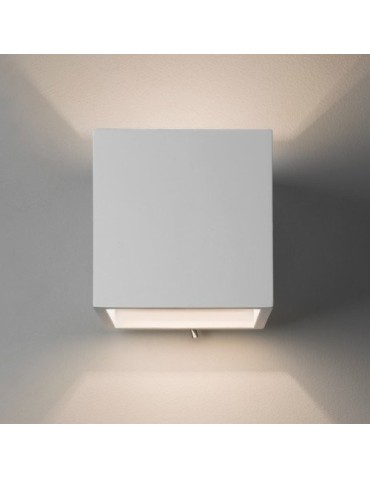 Astro Pienza 140 Switched Wall Mount 1x60W Max E14 Gypsum 1196004