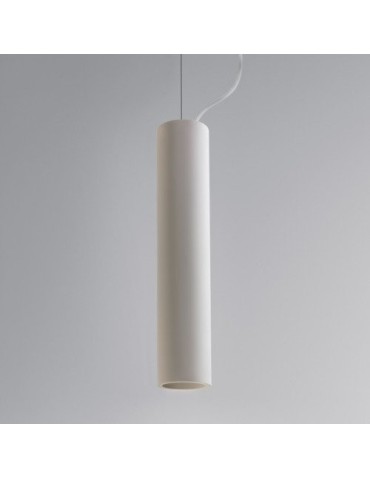Astro Osca 400 Round Pendant 1x13W Max CFL GU10 Gypsum 1252014.