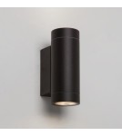 Outdoor wall lamps - Astro Dartmouth Twin LED Wall Mount 8.1W LED Black Structure IP54 1372006 - product 1