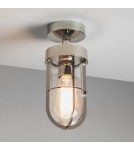 Outdoor ceiling lamps - Astro Cabin Ceiling 1x60W Max E27 Polished Nickel IP44 1368001 - product 1