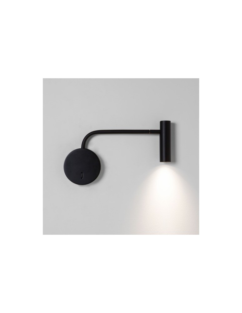 Wall lamps - Astro Enna Wall LED For Reading 4.7W LED Black Mat 1058033 - product kolory-swiatla.pl 3