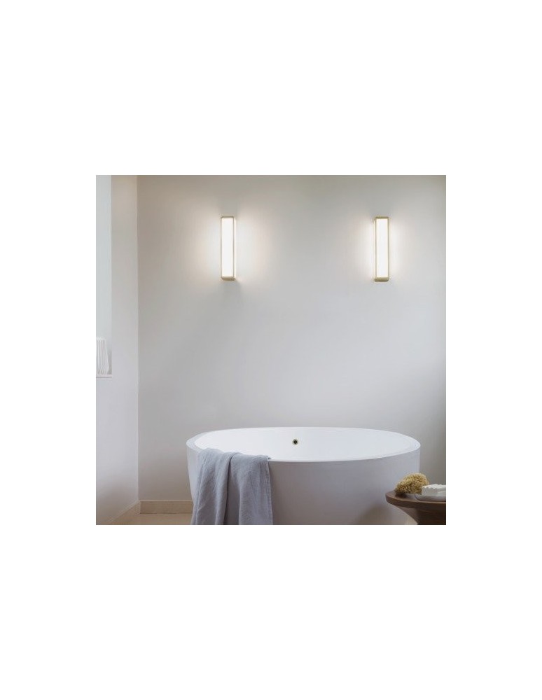 Bathroom wall lamps - Astro Mashiko 360 Classic Wall Mount 2x40W Max E14 Matte Gold IP44 1121037 - product kolory-swiatla.pl 2
