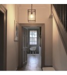 LED pendant lamps - Astro Homefield Pendant 360 Hanging 1x60W Max E27 Black Structure IP23 1095015 - product 2