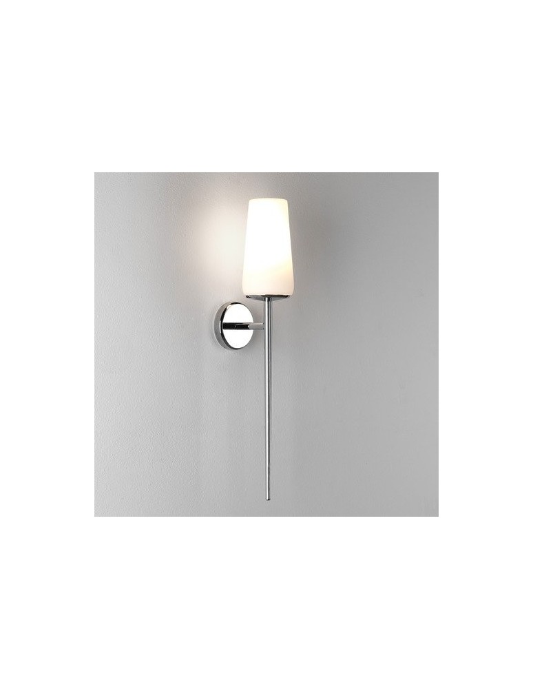 Bathroom wall lamps - Astro Beauville Wall Mounted 1x40W Max E27 Polished Chrome IP44 1388001 - product kolory-swiatla.pl 1