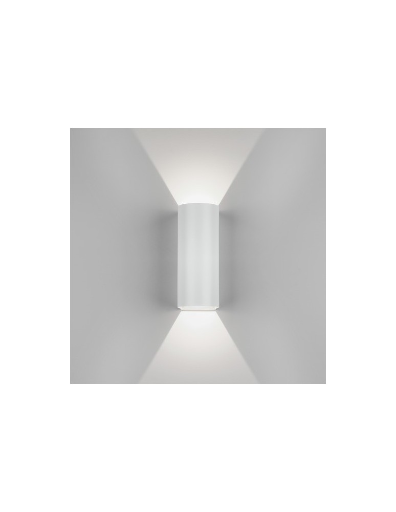 Kinkiety zewnętrzne - Astro Dunbar 255 LED Ścienna 7.5W LED Biały Struktura IP65 1384007 - produkt kolory-swiatla.pl 2
