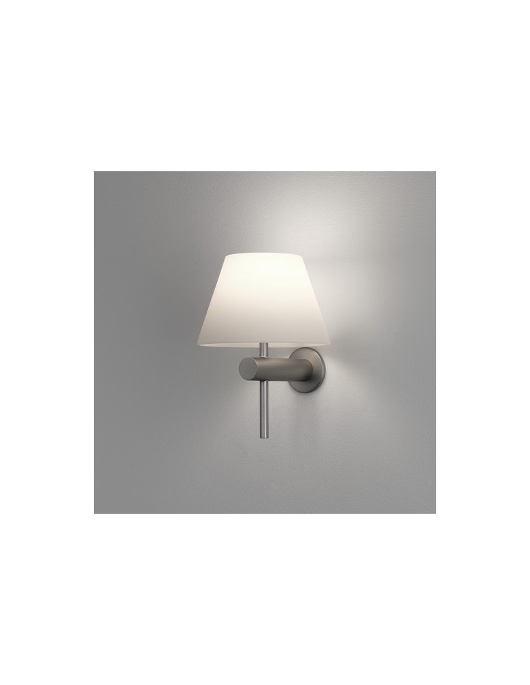 Kinkiety łazienkowe - Astro Roma Ścienna 1x40W Max G9 Matowy Nikiel IP44 1050005 - produkt kolory-swiatla.pl 1