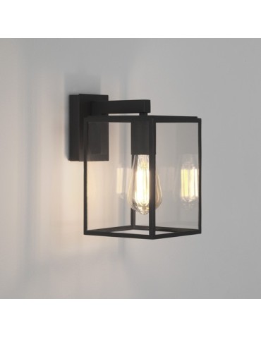 Astro Box Lantern 270 Wall Mounted 1x60W Max E27 Black Structure IP23 1354003