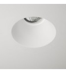 Frameless flush-mounted lamps - trimless - Astro Blanco Round Fixed Recessed 1x50W Max GU10 Gypsum 1253004 - product 1