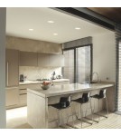 Frameless flush-mounted lamps - trimless - Astro Blanco Round Fixed Recessed 1x50W Max GU10 Gypsum 1253004 - product 2