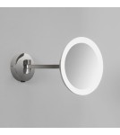 Illuminated mirrors - Astro Mascali Round LED Magnifying Mirror 5.3W LED Polished Chrome IP44 1373001 - product 3