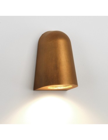 Astro Mast Light Coastal Ścienna 1x35W Max GU10 Mosiądz Antyczny IP65 1317005