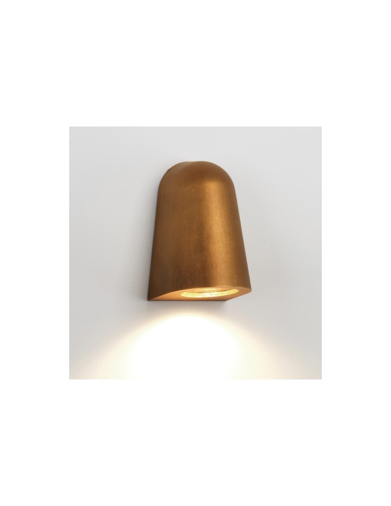 Outdoor wall lamps - Astro Mast Light Coastal Wall Mount 1x35W Max GU10 Brass Antique IP65 1317005. - product kolory-swiatla.pl 1
