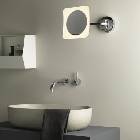 Astro Mascali Square LED Lustro powiększające 6.1W LED Chrom Polerowany IP44 1373003