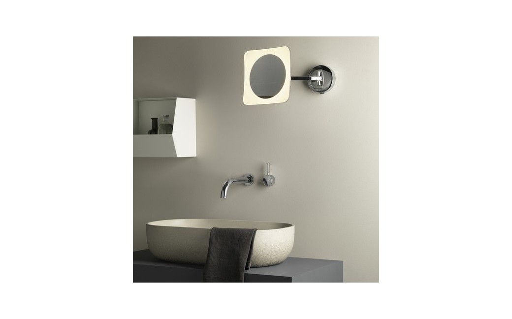 Astro Mascali Square LED Lustro powiększające 6.1W LED Chrom Polerowany IP44 1373003