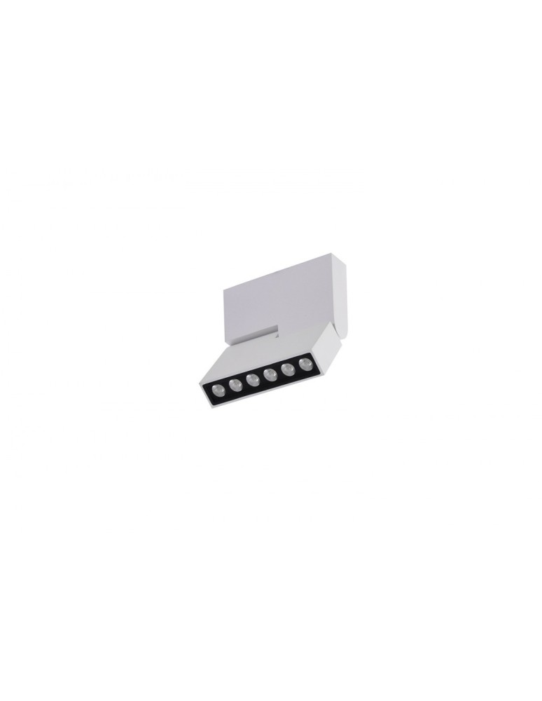 LED headlights - Azzardo LEON 5 WHITE 1xLED Ceiling Spotlight White AZ3488 - product kolory-swiatla.pl 1
