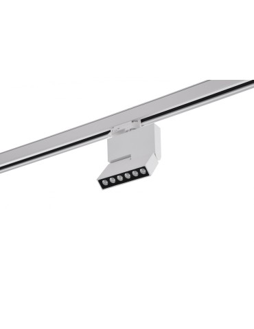 Azzardo LEON 5 TRACK WHITE 1xLED Ceiling Spotlight White AZ3490
