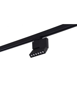 Azzardo LEON 5 TRACK BLACK 1xLED Reflektor Sufitowy Czarny AZ3491