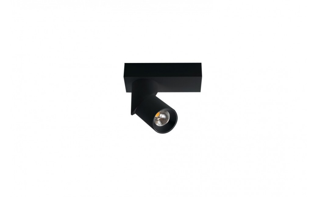 Azzardo SANTOS EXPOSED ROUND BLACK 1xLED Reflektor Sufitowy Czarny AZ3509