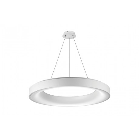 Azzardo SOVANA PENDANT 80 CCT WHITE 1xLED Wisząca Biały z Pilotem Zmienna Barwa AZ3448