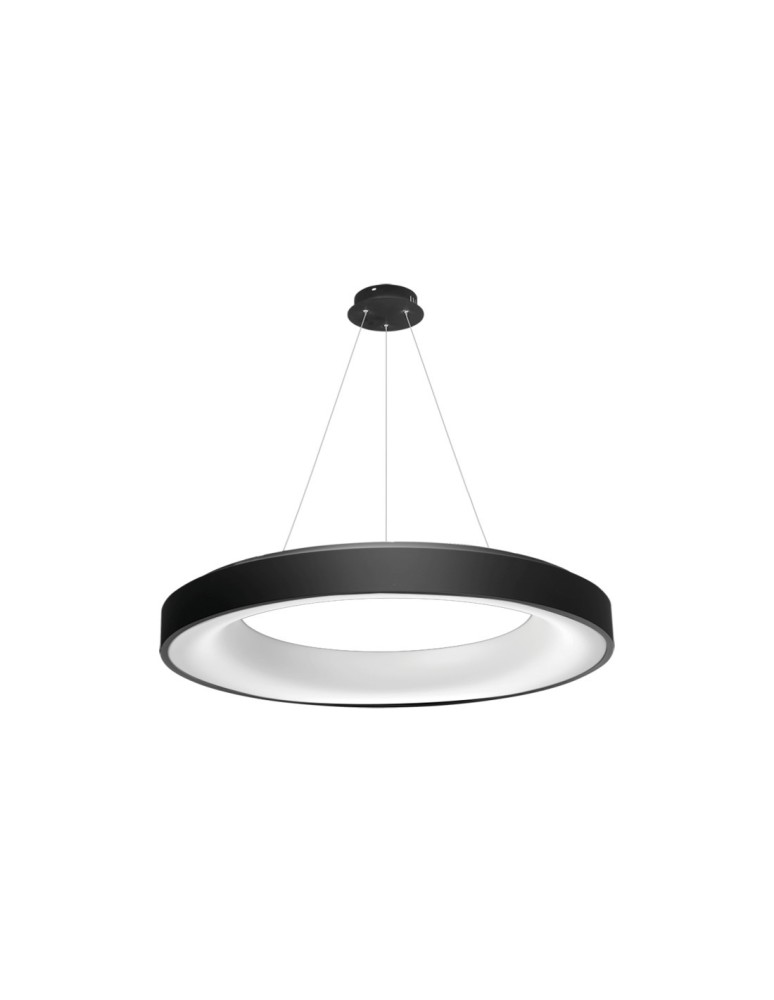 Pendant lamps with control - Azzardo SOVANA PENDANT 80 CCT BLACK 1xLED Pendant Black AZ3449 - product kolory-swiatla.pl 1