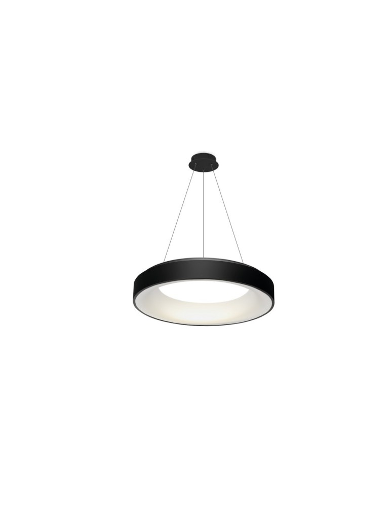 Pendant lamps with control - Azzardo SOVANA PENDANT 45 SMART LED 40W 2200lm 2700-6500K black pendant AZ3443. - product kolory-swiatla.pl 1