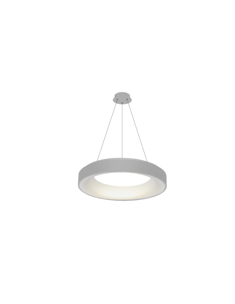 Pendant lamps with control - Azzardo SOVANA PENDANT 45 SMART LED 40W 2200lm 2700-6500K gray pendant AZ3444 - product kolory-swiatla.pl 1