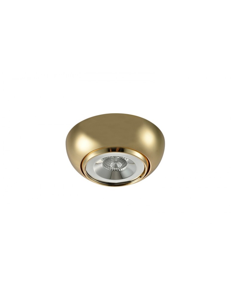 Flush-mounted lamps - pendants - Azzardo NEMO GOLD 1xGU10 Recessed Gold AZ3401 - product kolory-swiatla.pl 1