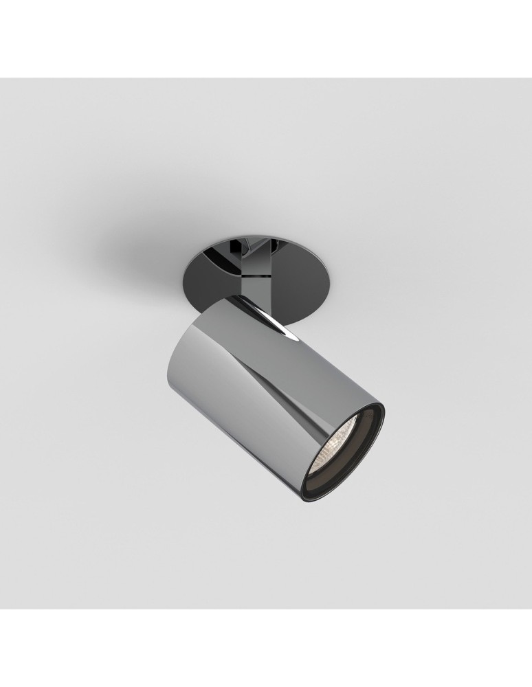 Reflektory wpuszczane w sufit - Astro Aqua Recessed Reflektor 1x6W Max LED GU10 Chrom Polerowany IP44 1393008 - produkt kolory-swiatla.pl 1