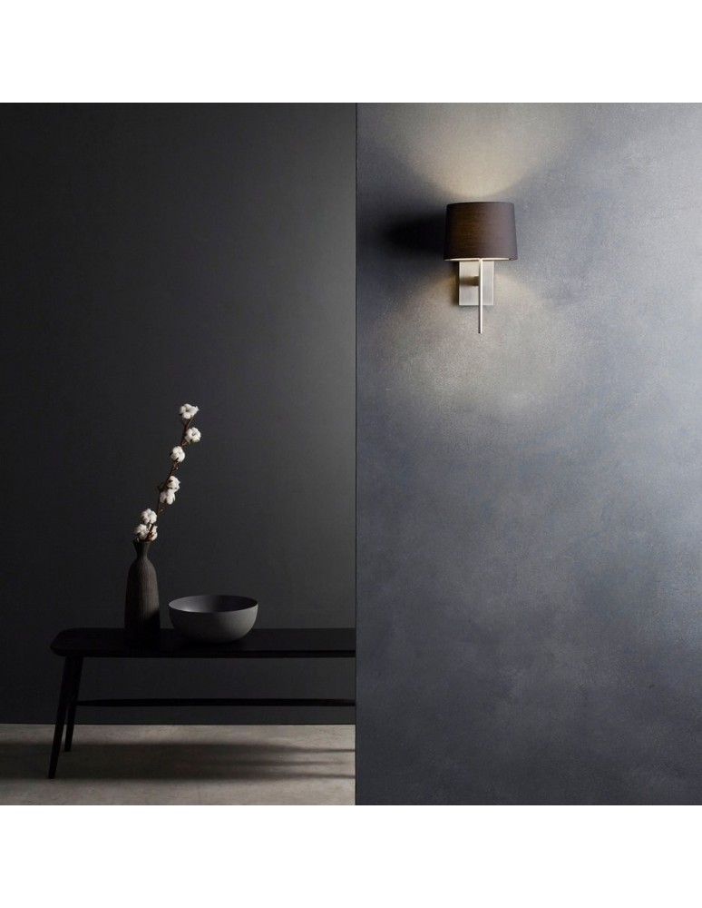 Wall lamps with lampshade - Astro San Marino Solo Wall Mount 1x60W Max G9 Bronze 1076007 - product kolory-swiatla.pl 3