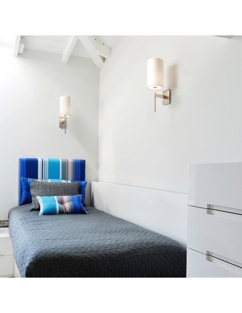 Wall lamps with lampshade - Astro San Marino Solo Wall Mount 1x60W Max G9 Bronze 1076007 - product kolory-swiatla.pl 4