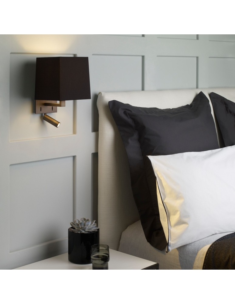 Wall lamps - Astro Azumi Reader LED For Reading 1x60W Max E27 Bronze 1142048 - product kolory-swiatla.pl 3