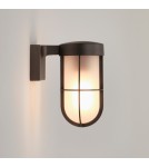 Outdoor wall lamps - Astro Cabin Wall Frosted 1x60W Max E27 Brown IP44 1368026 - product 1
