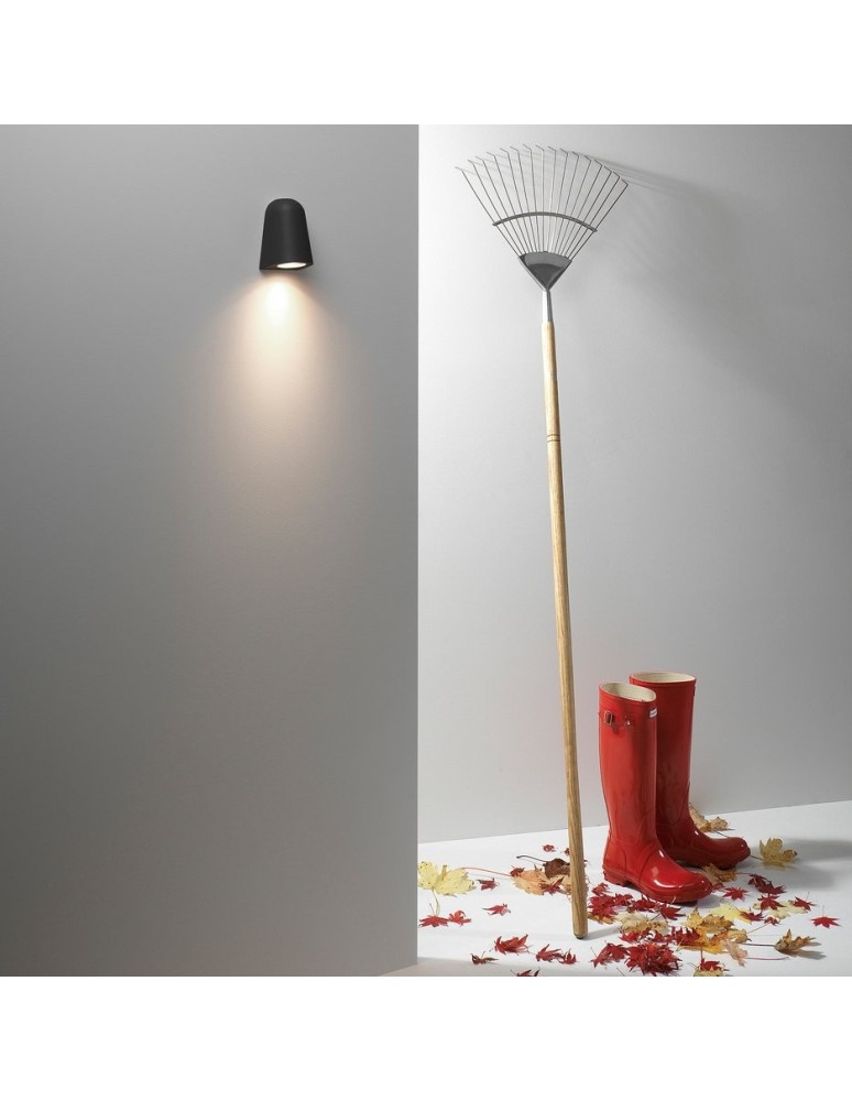 Outdoor wall lamps - Astro Mast Light Wall Mounted 1x35W Max GU10 Black Structure IP65 1317011 - product kolory-swiatla.pl 3