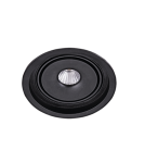 AZzardo BOSTON 1 ROUND LED 10W 810lm 3000K czarny podtynkowa AZ3470 AZzardo BOSTON 1 ROUND LED 10W 810lm 3000K czarny podtynkowa AZ3470
