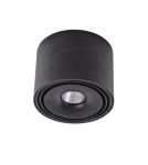 LED ceiling luminaires - Azzardo BOSTON TUBE BLACK 1xLED Surface Mounted Black AZ3468 - product 1