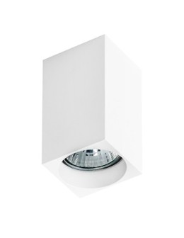AZzardo MINI SQUARE 1xGU10 biały natynkowa AZ1381