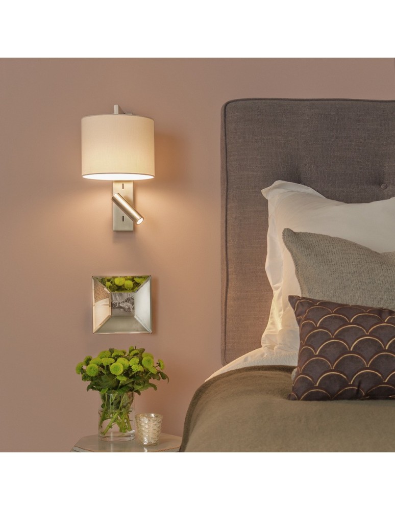 Wall lamps - Astro Ravello LED Reading Reader 1x40W Max E27 Matte Nickel 1222019 - product kolory-swiatla.pl 2