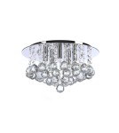 Ceiling lamps with crystals - Azzardo BOLLA 38 5xG9 Ceiling/Hanging Transparent AZ1286 - product 1