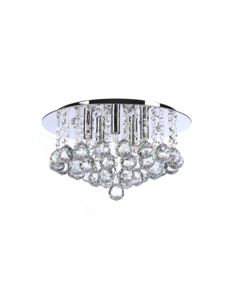 Ceiling lamps with crystals - Azzardo BOLLA 38 5xG9 Ceiling/Hanging Transparent AZ1286 - product kolory-swiatla.pl 1